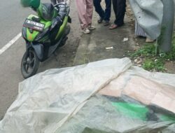 Ojol Tewas Mendadak di Jalan R3 Bogor, Motor Oleng Sebelum Terjatuh