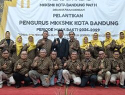 MKKS SMK Kota Bandung Gelar Halal Bihalal dan Pelantikan Pengurus Periode 2026–2029