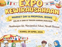SMA Angkasa Lanud Husein Sastranegara Bandung Gelar Market Day di Lapangan Sekolah Bertema “Membangun Ide, Menciptakan Solusi, Meraih Prestasi”