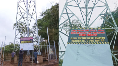Tower BTS di Citeko Ditolak Warga, Izin Cacat Hukum: Diduga Ada Permainan Perangkat Desa Setempat
