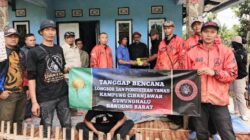 Kepedulian Lendeng N D’Gank Chapter Barat Bersama Lintas Komunitas untuk Korban Longsor Bandung Barat