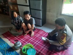 Bhabinkamtibmas Polsek Cadasari Kunjungi Warga ODGJ yang Bertahun-tahun Dikurung