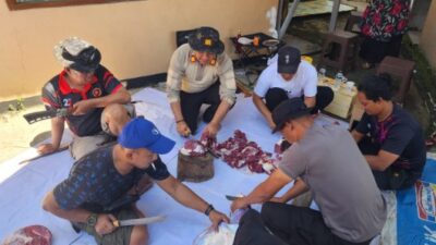Polsek Ciawi Polres Bogor Wujudkan Kepedulian: Berqurban di Idul Adha 1447 H Pererat Ikatan dengan Warga