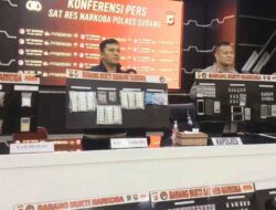 Polres Subang Bongkar 32 Kasus Narkoba, 33 Tersangka Ditahan