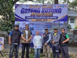 Gotong Royong Warga dan Pemerintah Arcamanik Dukung Pembangunan SMAN 28 Bandung