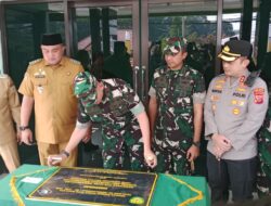 Perkuat Sinergi, Danrem 061/Suryakencana Resmikan Posramil Megamendung Hasil Kerja Sama Berbagai Pihak