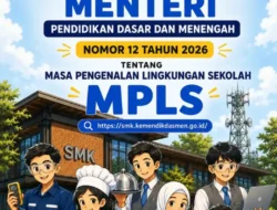 Permendikdasmen Nomor 12/2026 Jadi Payung Hukum MPLS Ramah