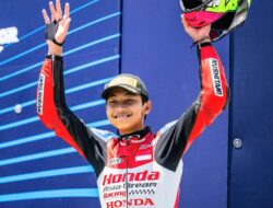 Anak bangsa Indonesia: Ramadhipa Kibarkan Merah Putih di Podium Estoril