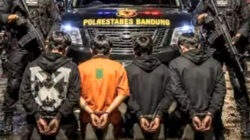 Tim Prabu 1 Ringkus Empat Pelaku Begal di Bandung, Korban Selamat