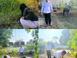 Mahasiswa KKM Universitas Primagraha Ikuti Kegiatan Rabu Asri (Serang Bersih) di Kelurahan Curug, Wujudkan Lingkungan Bersih dan Asri