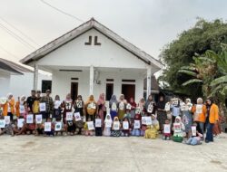 Merajut Harmoni di Kampung Prisen: KKM 20 Kiara Universitas Primagraha Hadirkan Edukasi Berbalut Estetika