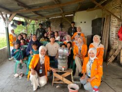Mahasiswa KKM Kelompok 42 Universitas Primagraha Gelar Sosialisasi Penanggulangan Limbah Organik Menjadi Pupuk