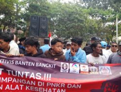 Kejari Kab. Tangerang Di Demo Gerakan KAWAN dan KABB “Tuntut Penegakkan Hukum