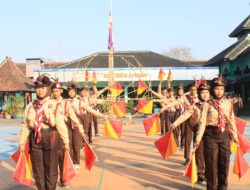 Penampilan Pramuka SMP. Negeri 2 Pleret Bantul (Foto: Ist)