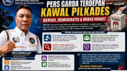 DPW IWO Indonesia Banten: Pers Harus Jadi Garda Terdepan Kawal Pilkades Bersih, Demokratis, dan Bebas Hoaks