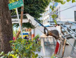 Puluhan Bangunan di Cihampelas Bandung Dibongkar, 84 Struktur di Rumija Jadi Sasaran