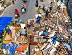 Penertiban Jalan Baranangsiang Bandung Berlanjut, 15 Kios Kembali Dibongkar
