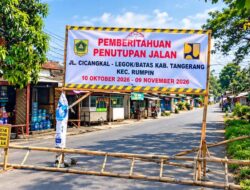Warga Perbatasan Bogor-Tangerang Akhirnya Nikmati Betonisasi Jalan Setelah 35 Tahun Menanti